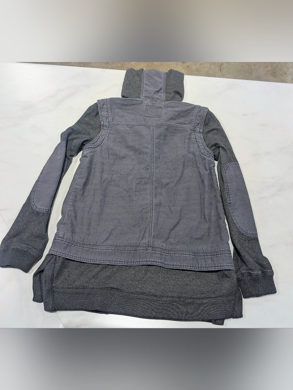 Free People Utility Hooded Jacket - Charcoal Gray - Picture 3 of 6